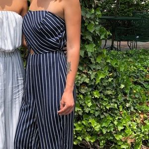 Charlotte Russe cropped leg jumpSuit!